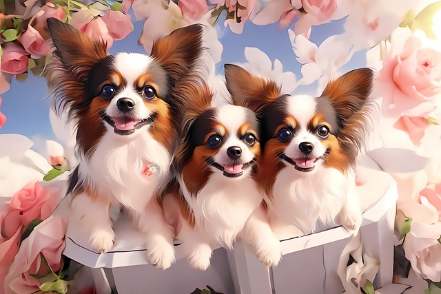 Free ai generated papillon nature illustration