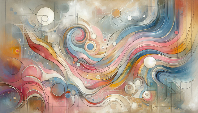 Free ai generated art abstract illustration