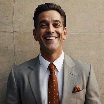 Free Man Smile illustration and picture