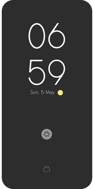 Free Mobile Lock Screen vector and picture