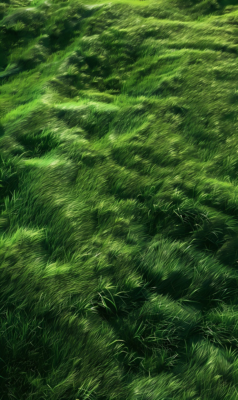 Free ai generated grass meadow illustration
