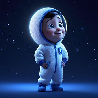 Free Ai Generated Astronaut illustration and picture