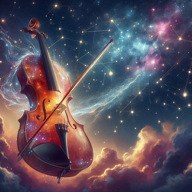 Free violino música mágico illustration