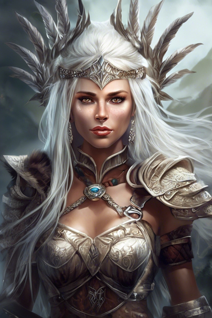 Ai Generiert, Krieger, Amazonas, Frau