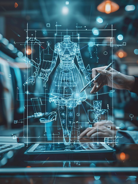 Free ai generated fashion designer illustration