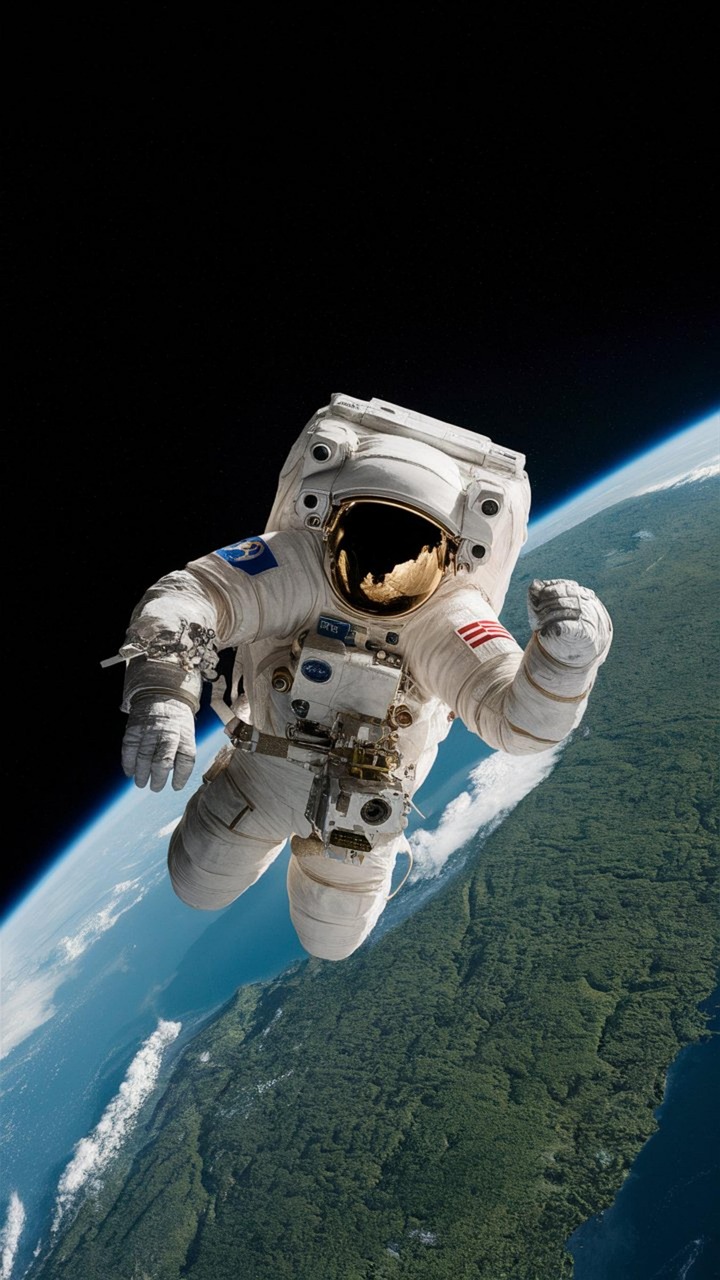 Download Ai Generated Astronaut Space Royalty Free Stock