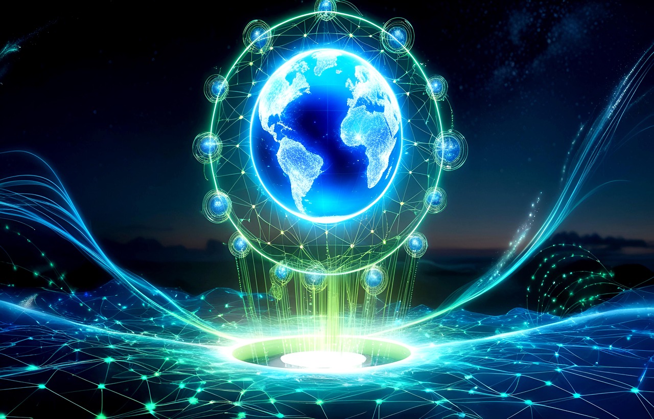 Tysk datacenter illustration