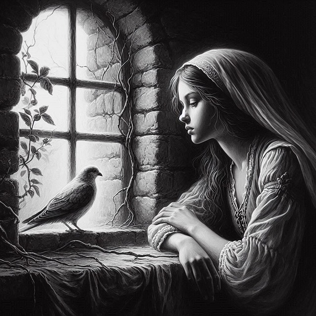Free ai generated loneliness sadness illustration