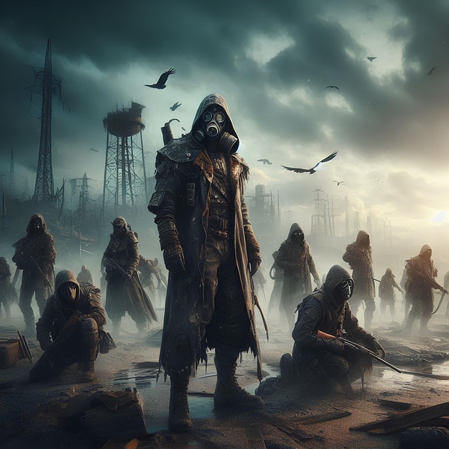 Free ai generated post-apocalypse apocalypse illustration
