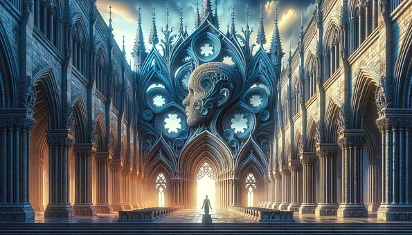 Ai Generiert, Kathedrale, Gotisch