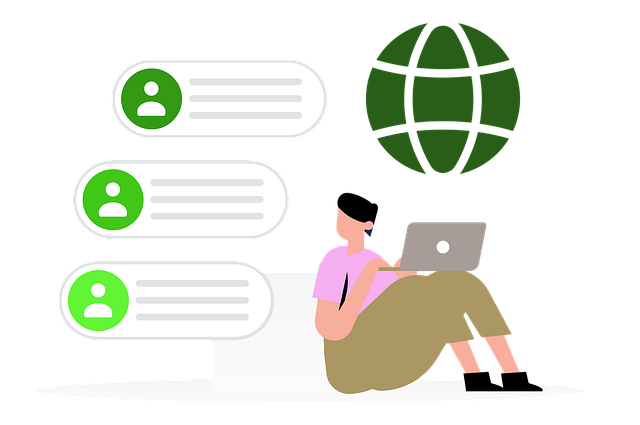 Free networking network internet illustration