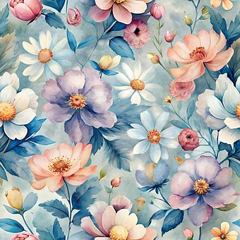 Ai Genereret, Blomster, Blomst, Plante