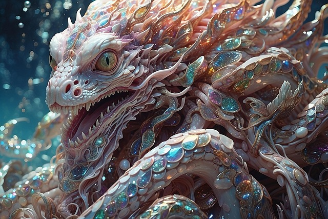 Download free HD stock image of Ai Generated Squid Free ai generated squid octopus illustration