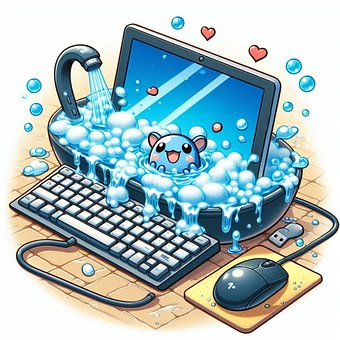 Free Ai Generated Keyboard illustration and picture