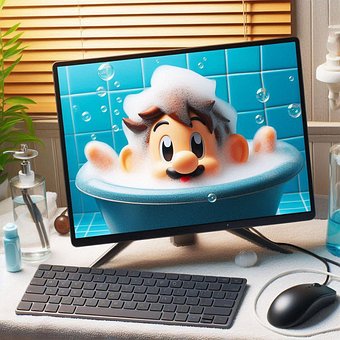 Free Ai Generated Keyboard illustration and picture