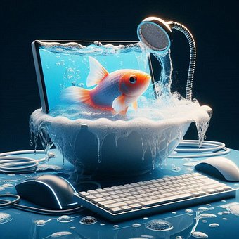 Free Ai Generated Keyboard illustration and picture