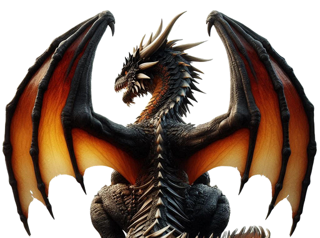 Free ai generated dragon reptile illustration