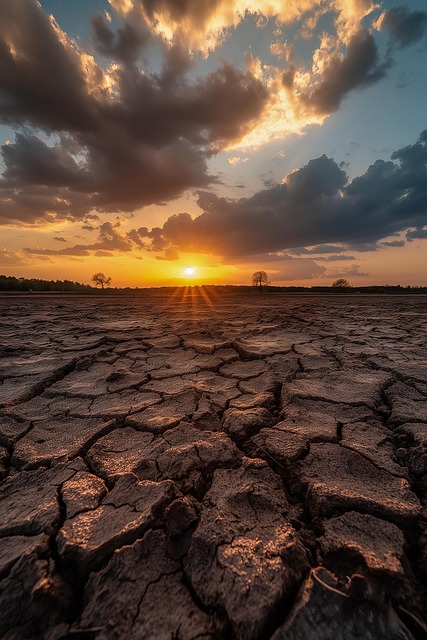 Free ai generated desert drought illustration