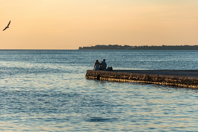 Free Sea Sunset photo and picture