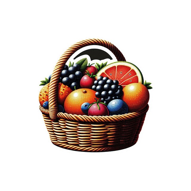 Ai Generiert, Korb, Früchte, Gesund