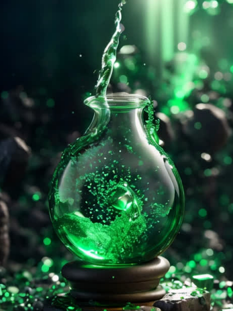 Frasco, Botella, Poción, Magia, Vistoso