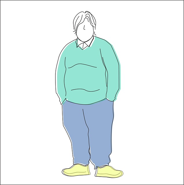 Mann, Modell, Kurvig, Bauch, Pummelig