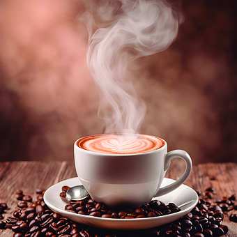 Free Ai Generated Coffee illustration and picture