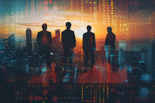 Free business people city illustration