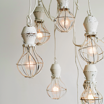 Free Ai Generated Lamps illustration and picture