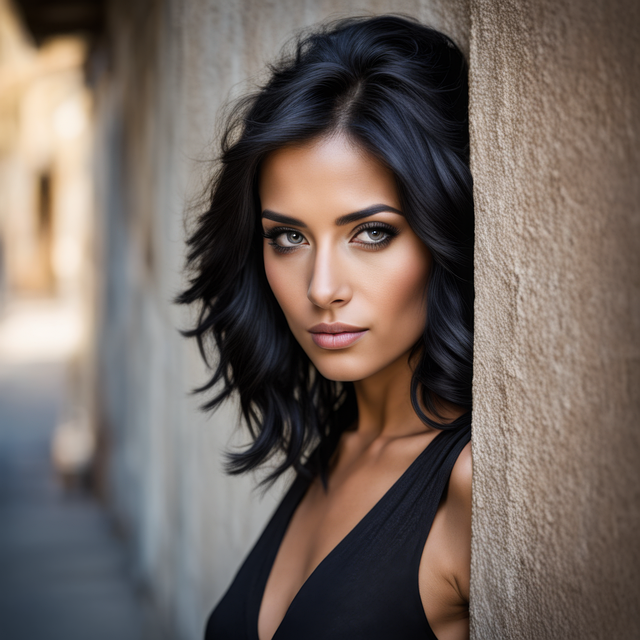 Free ai generated woman model illustration