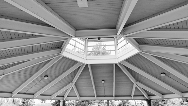 Architektur, Dach, Muster, Struktur