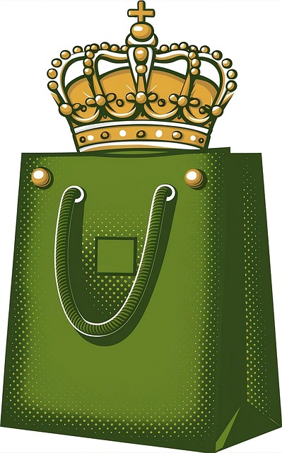 Detailhandel, Gave, Papirpose, Rød