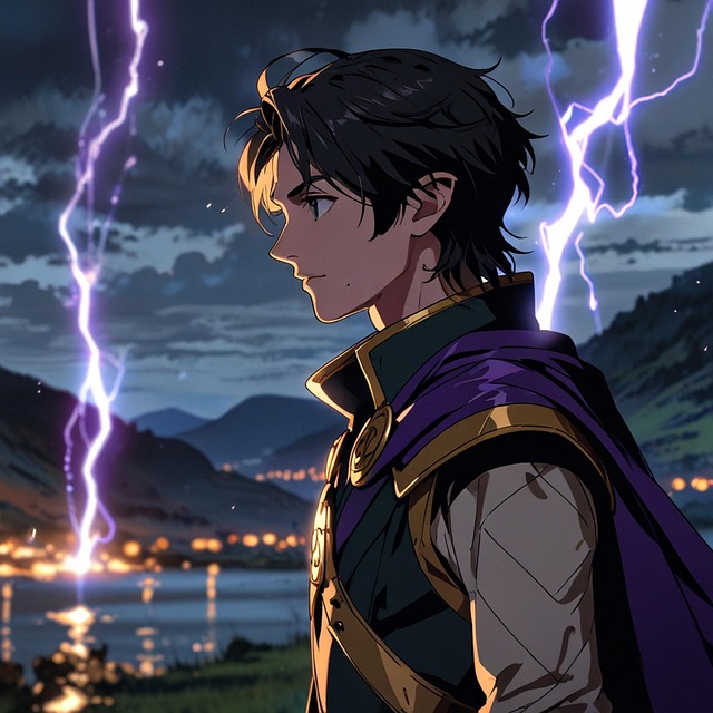 Free scandinavian god ragnarok illustration