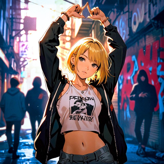 Free ai generated dance dancer illustration