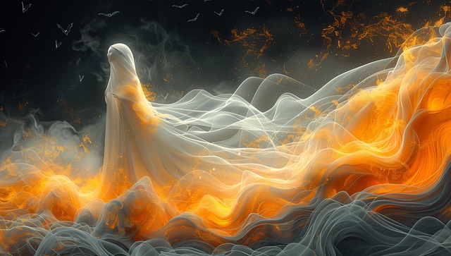 Free ai generated ghost spirit illustration