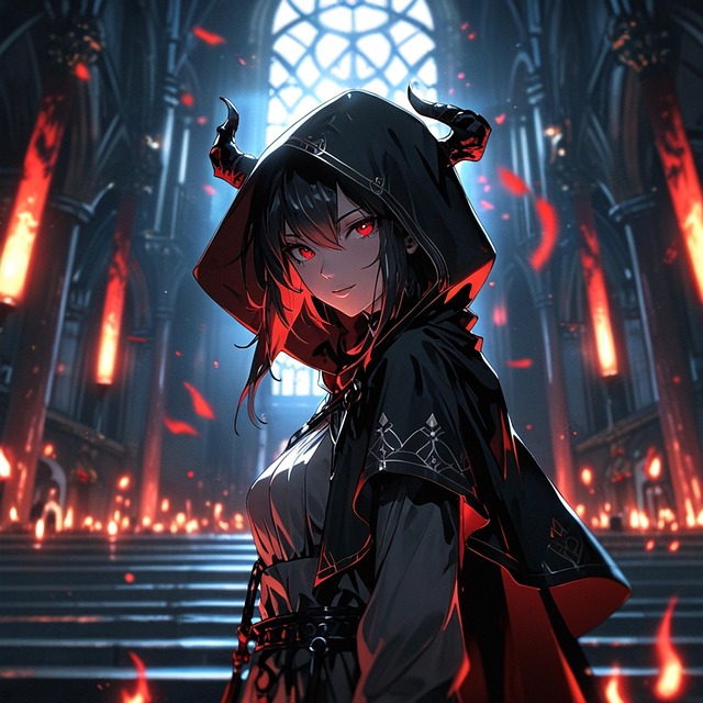Free ai generated girl faith illustration
