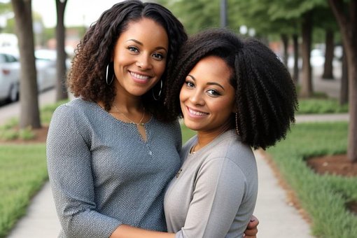 Afroamerikanske Kvinder, Smil, Munter