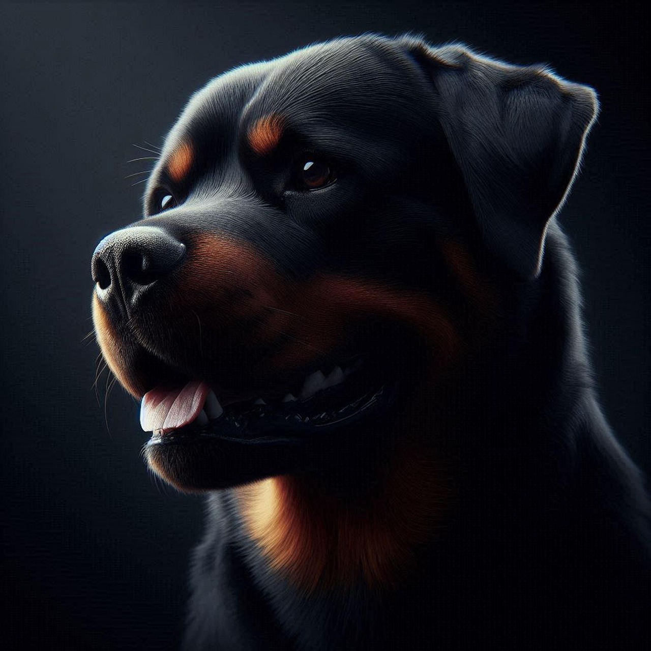 Download Ai Generated, Dog, Rottweiler. Royalty-Free Stock Illustration ...