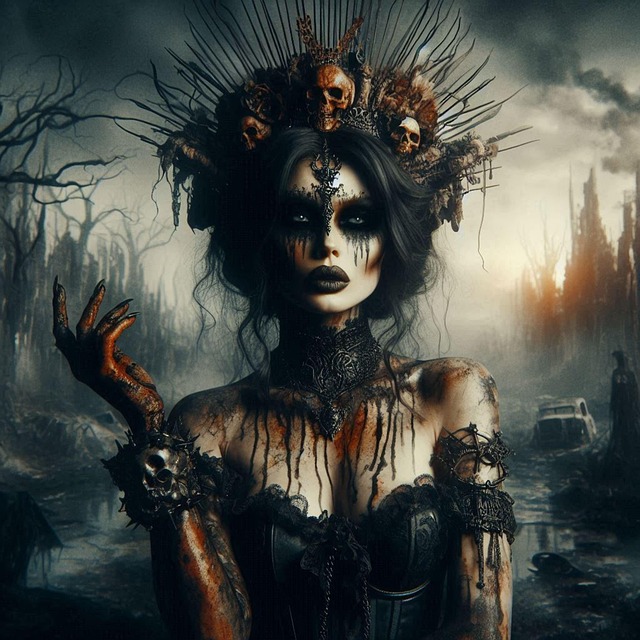 Queen of Creepy Print main image 0