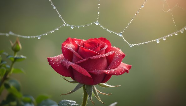 Free Ai Generated Rose illustration and picture