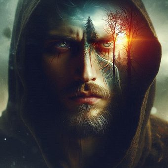 Free Dervish Saint illustration and picture