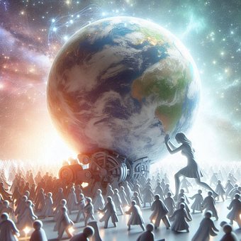 Free Time The Future illustration and picture