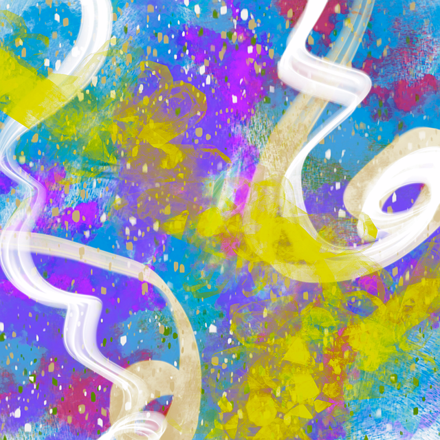 Free joyful abstract texture illustration
