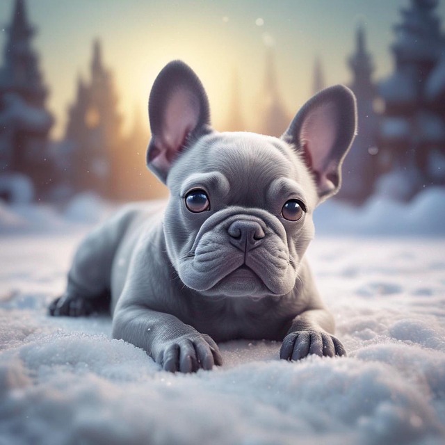 Free ai generated bulldog dog illustration