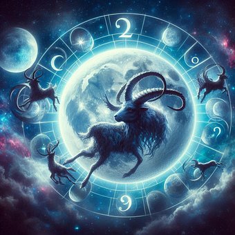 Free Capricorn Zodiac illustration and picture