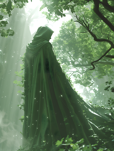 Free forest nature trees illustration