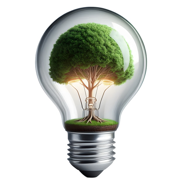 Free idea light bulb environment illustration