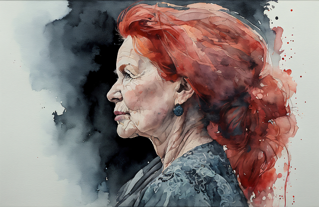 Mujer, Hermosa, Cuadro, Rostro, Humano