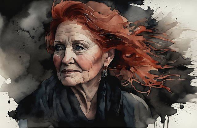 Mujer, Hermosa, Cuadro, Rostro, Humano