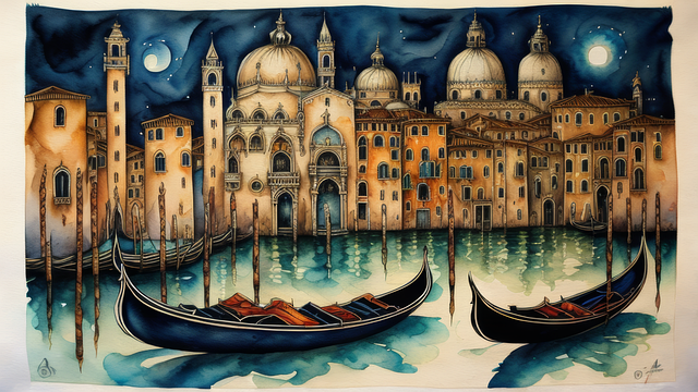 Venecia, Italia, Ciudad, Arquitectura